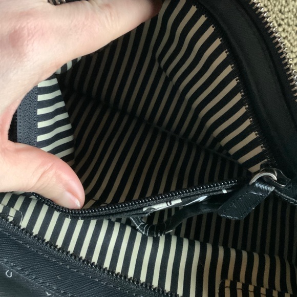 L.A.M.B. Graffiti Black & White Logo Handbag - Picture 9 of 10